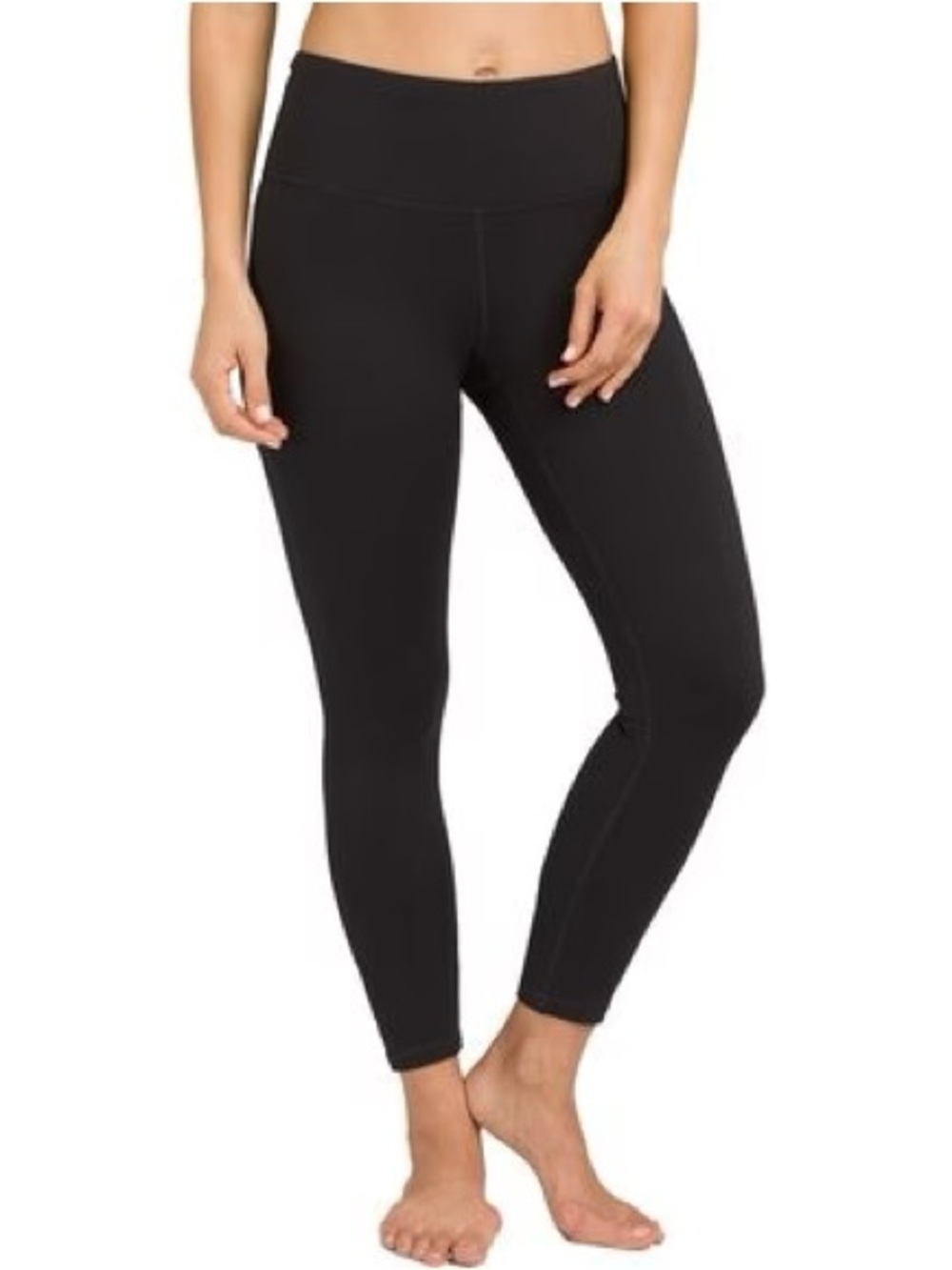 Prana Transform High Waisted 7/8 Yoga Leggings in Black L Large Gorpcore Workout